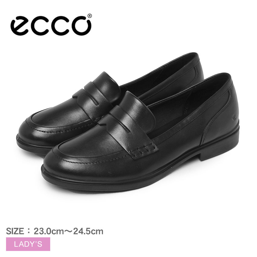 楽天市場】エコー BELLA ECCO ローファー レディース ブラック