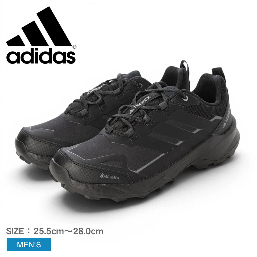 アディダス テレックス スカイチェイサー AX5 GTX ADIDAS ローカットスニーカー メンズ ブラック 黒 TERREX SKY CHASER AX5 GTX JQ2210 ローカットスニーカー ローカット スニーカー シューズ 靴 ハイキングシューズ アウトドア 防水 透湿 国内正規品｜Z-CRAFT