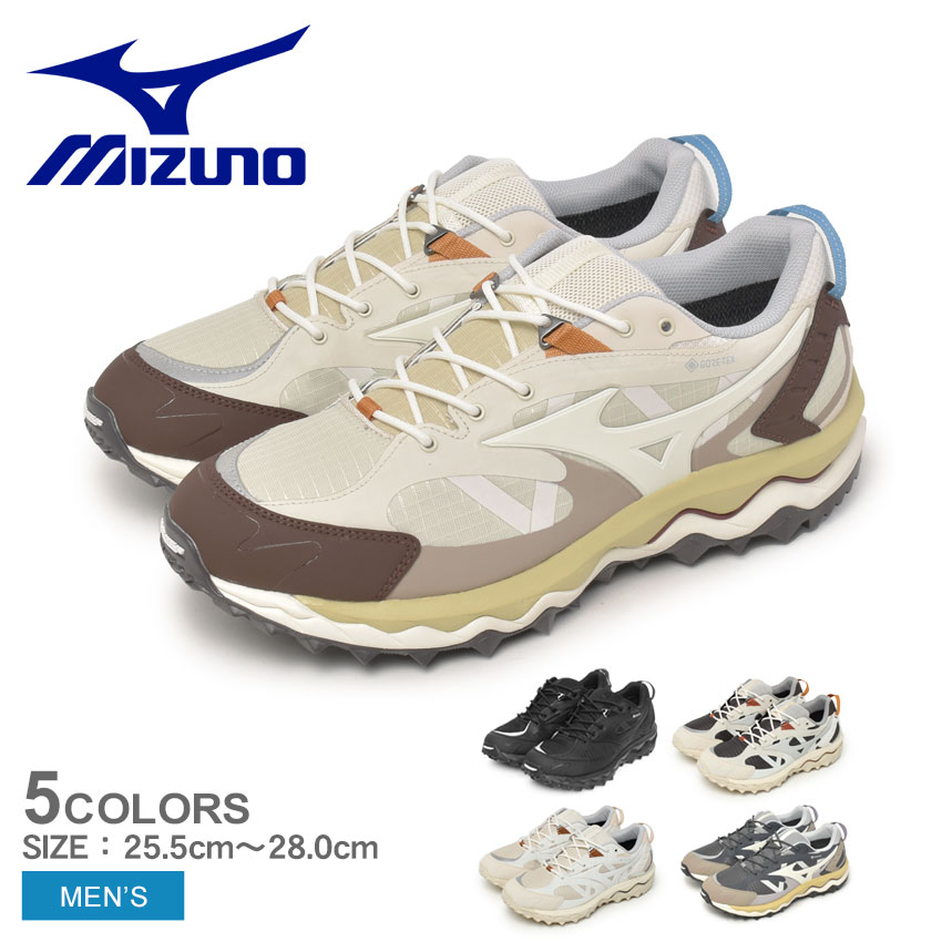 【楽天市場】ミズノ ウェーブムジンTL GTX MIZUNO スニーカー メンズ ブラック 黒 ベージュ WAVE MUJIN TL GTX