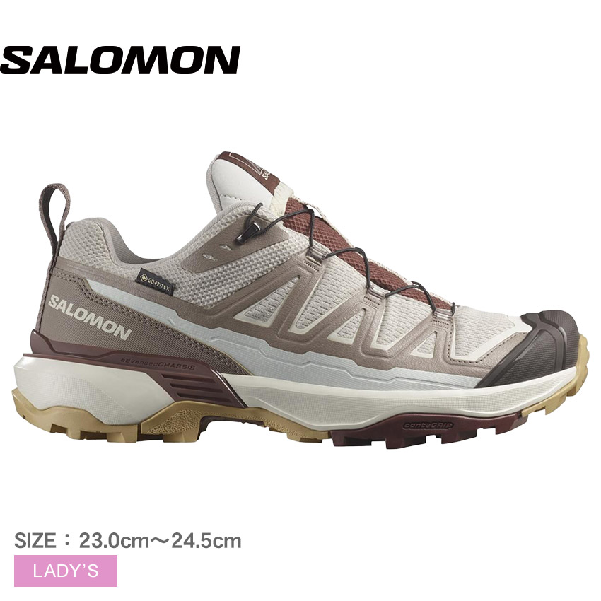 【楽天市場】サロモン X ULTRA 360 EDGE GORE-TEX SALOMON ハイキングシューズ レディース ベージュ ブラウン
