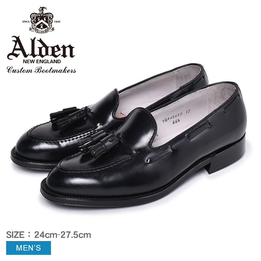 楽天市場 オールデン タッセル モカシン Alden タッセル ローファー メンズ ブラック 黒 Tassel Moccasin 664 靴 シューズ フォーマル ビジネス コードバン 通勤 通学 結婚式 冠婚葬祭 革靴 紳士靴 Www Nso Mn