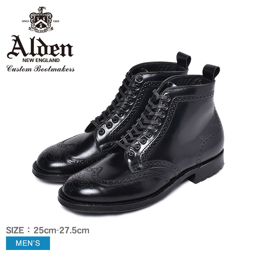 楽天市場】【店内全品☆P5倍！】オールデン CORDOVAN BOOTS ALDEN 