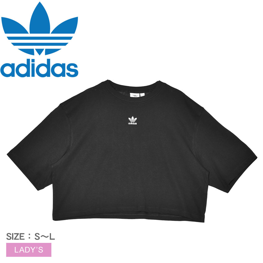 売れ筋商品|||アディダスオリジナルス Tシャツ レディース トップス LEO 3S TEE - Print T-shirt - black adidas tシャツ CUT-OUT TEE / アディダス カット オフ ティー