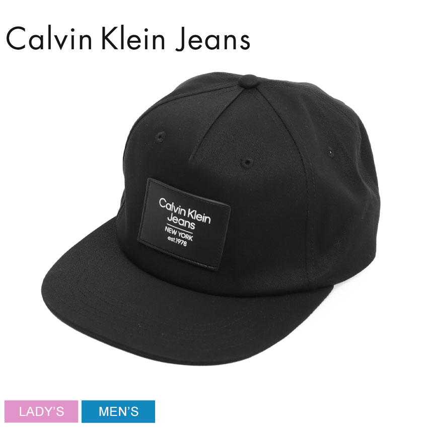 CALVIN KLEIN JEANS カルバンクライン ジーンズ キャップ 黒 - キャップ