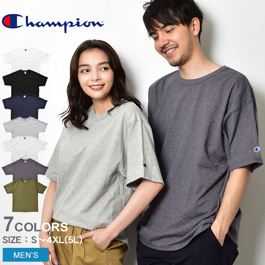 楽天市場】【店内全品☆P5倍！】チャンピオン Tシャツ 半袖 CHAMPION