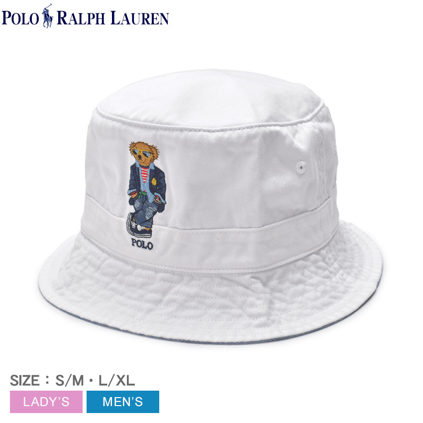 楽天市場】ポロ ラルフローレン バケットハット POLO RALPH LAUREN Polo ベア ツイル バケット ハット メンズ レディース ホワイト  白 710910323 帽子 バケハ カジュアル シンプル クマ ポロベア 刺繍 刺しゅう ブランド カジュアル アウトドア : Z-CRAFT