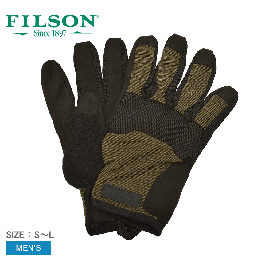 楽天市場】FILSON / Original Lined Goatskin Gloves BLACK Made in