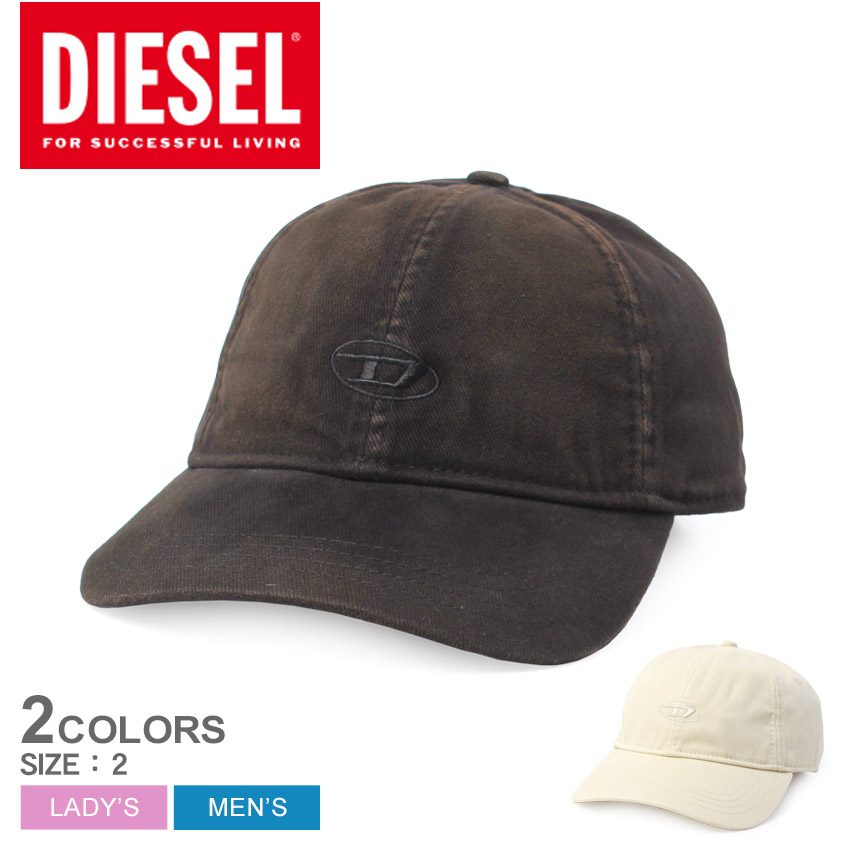 DIESEL ベースボールキャップ C-Run-Wash A11361 0BLAA DIESEL ディーゼル ベースボールキャップ C-Run-Wash A11361