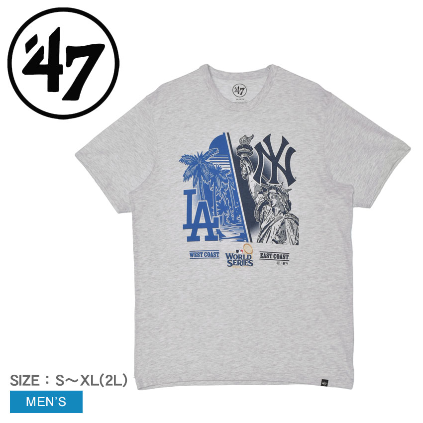 47 Brand - 47 Brand 海外版 ドジャース 2024ワールドチャンピオン記念Tシャツ 47 Brand 海外版 ドジャース 2024ワールドチャンピオン記念Tシャツ