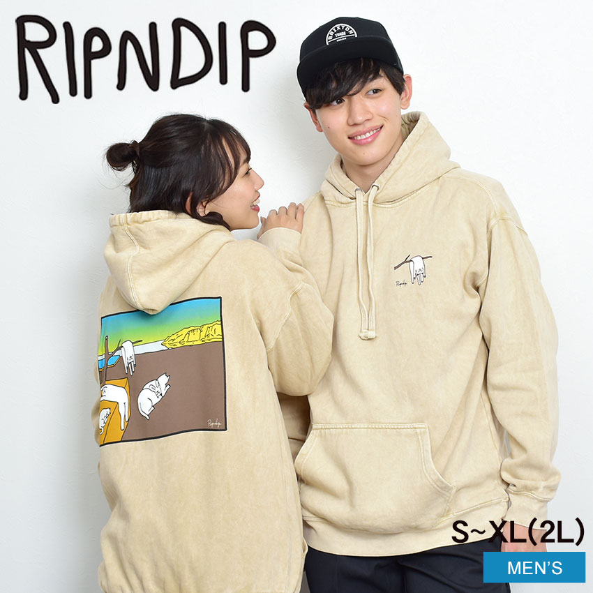 楽天市場】【店内全品☆P5倍！】RIPNDIP パーカー リップンディップ 