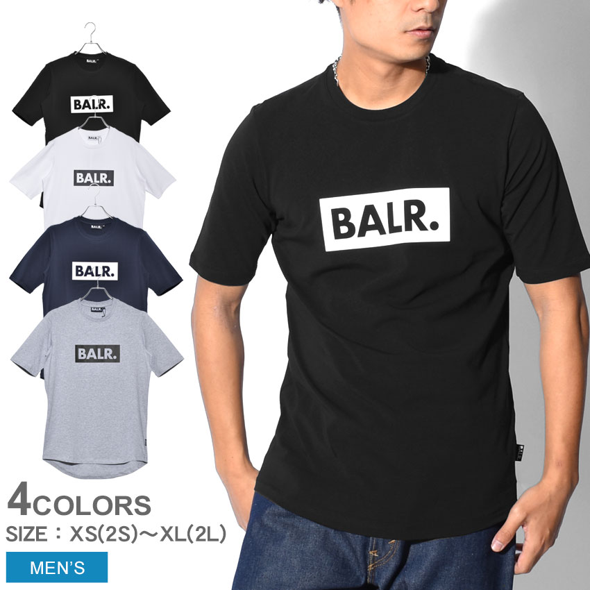 楽天市場 全品対象 50円引きcp ボーラー 半袖tシャツ Balr クラブ Tシャツ メンズ ブラック 黒 ホワイト 白 Club T Shirt B ウエア トップス クルーネック ブランド シンプル カジュアル ロゴ スポーツ ファッション サッカー 半袖 運動 Z Craft