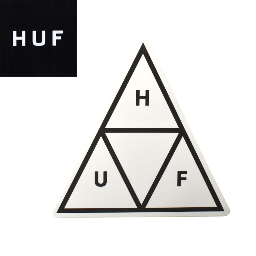 Duffy♡★３点 楽天市場】HUF SET TRIPLE TRIANGLE CREWNECK / ハフ スウェット