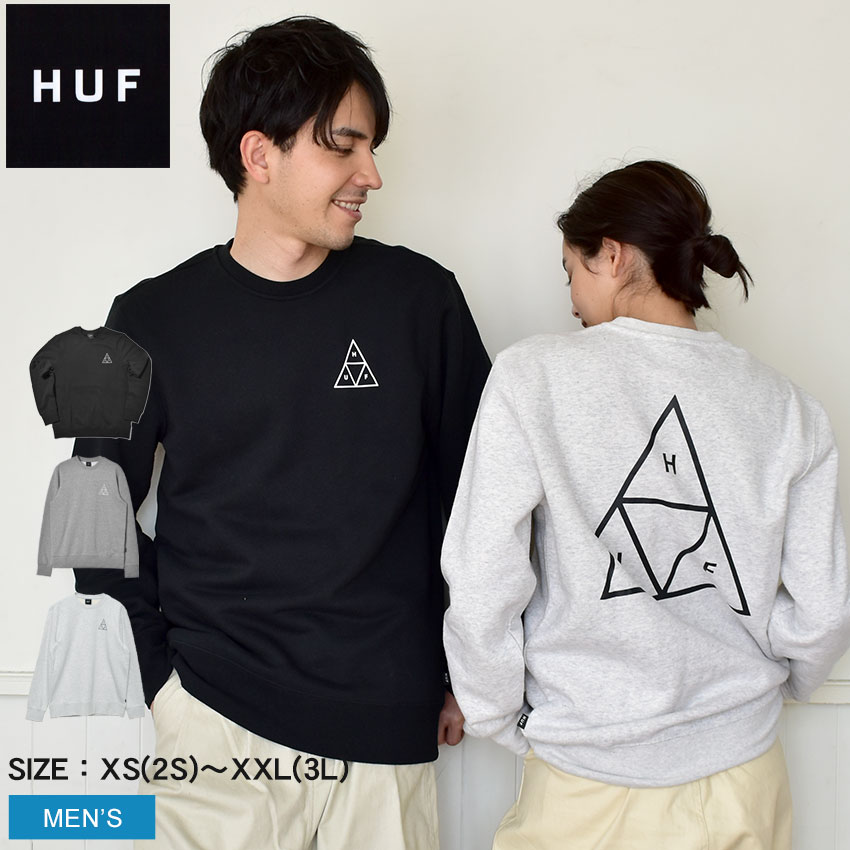 楽天市場】ハフ スウェット HUF トリプルトライアングル クルー メンズ