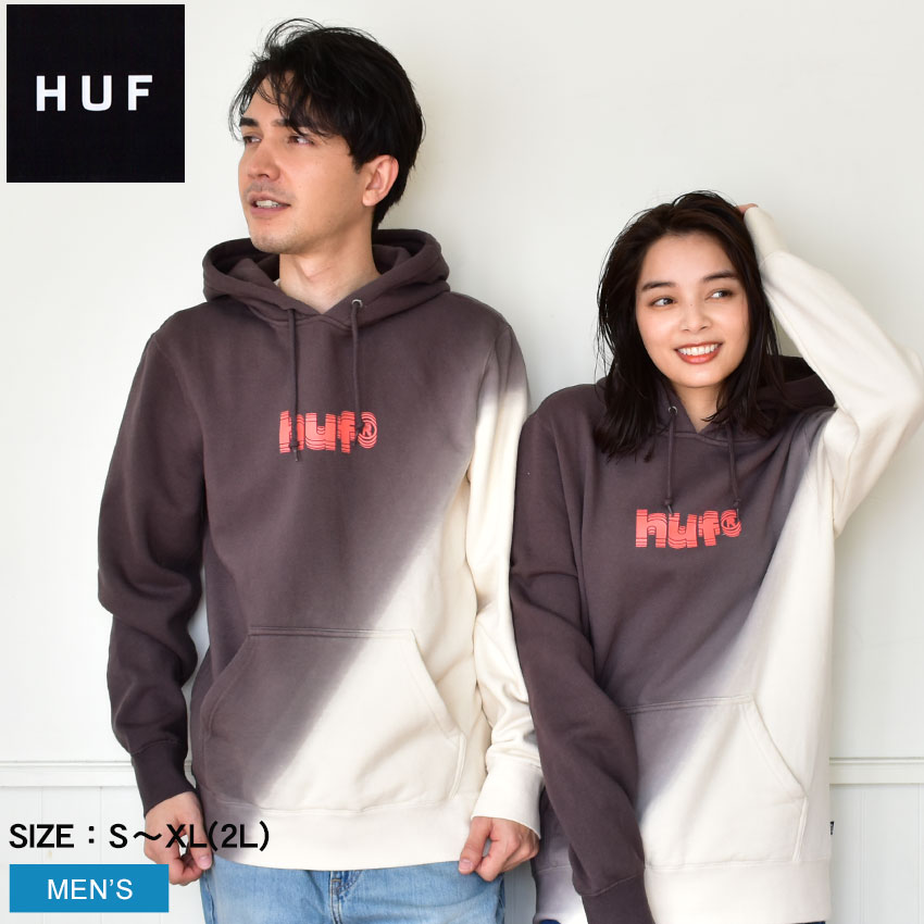 楽天市場】ハフ パーカー HUF ボックスロゴ プルオーバーフーディ