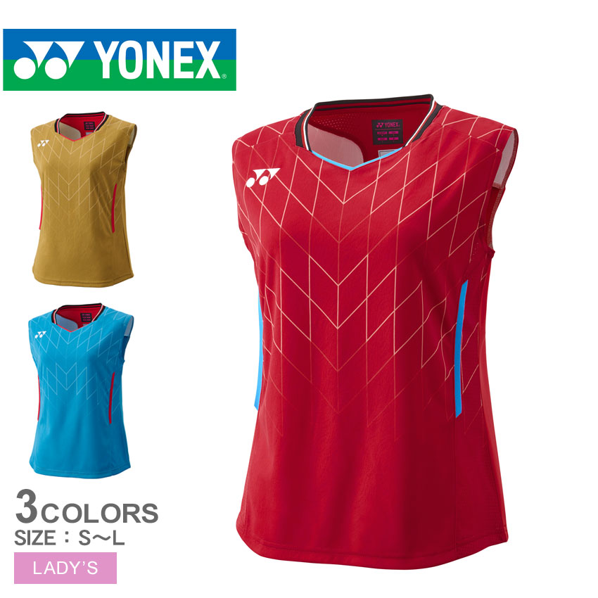 YONEX ウィメンズゲームシャツ 20915 レッド/Mサイズ ウィメンズゲームシャツ（フィットシャツ）. 20915|20915
