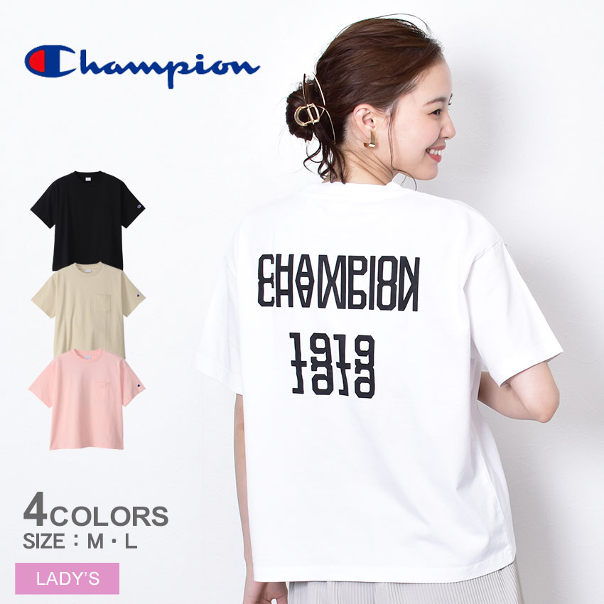 楽天市場】チャンピオン 半袖Tシャツ CHAMPION ウィメンズ ショート