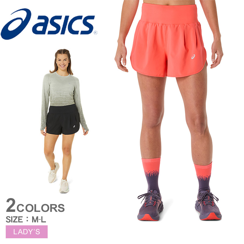 新品 ASICS RUN５インチショーツ 海外Mサイズ ASICS アシックス ランニングパンツ メンズ 海外サイズ ショート