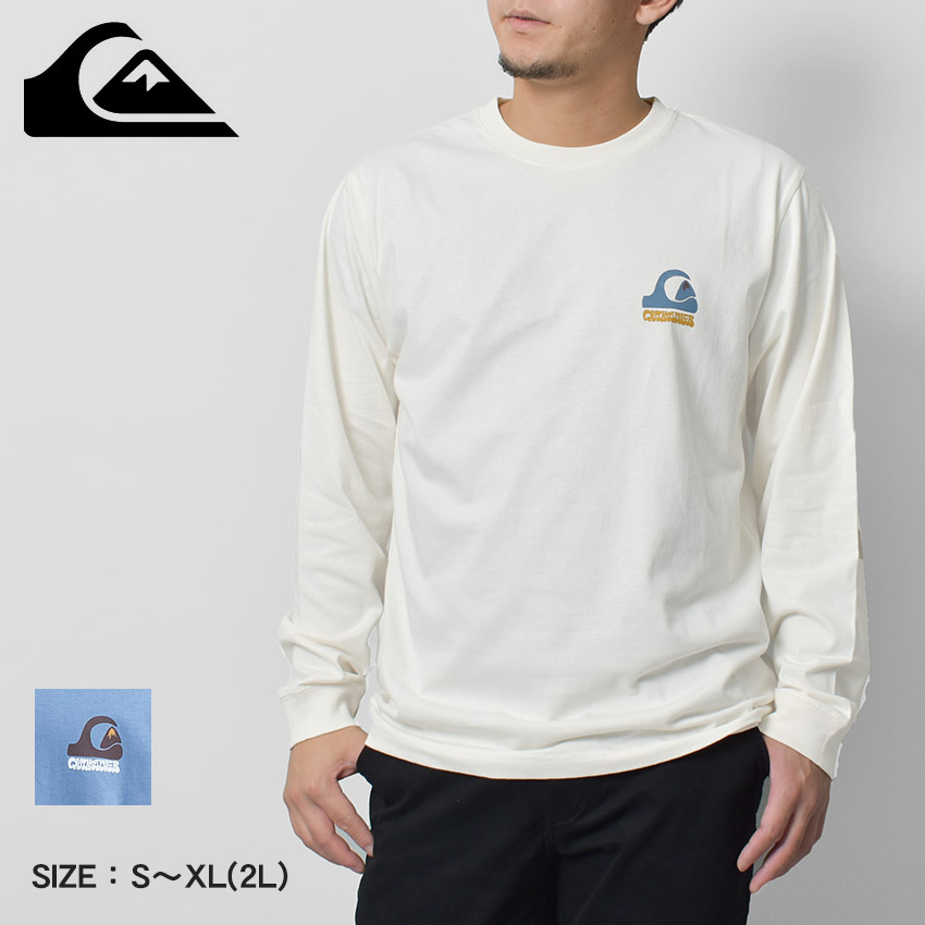 楽天市場】クイックシルバー 長袖Tシャツ QUIKSILVER ANDY RIDE