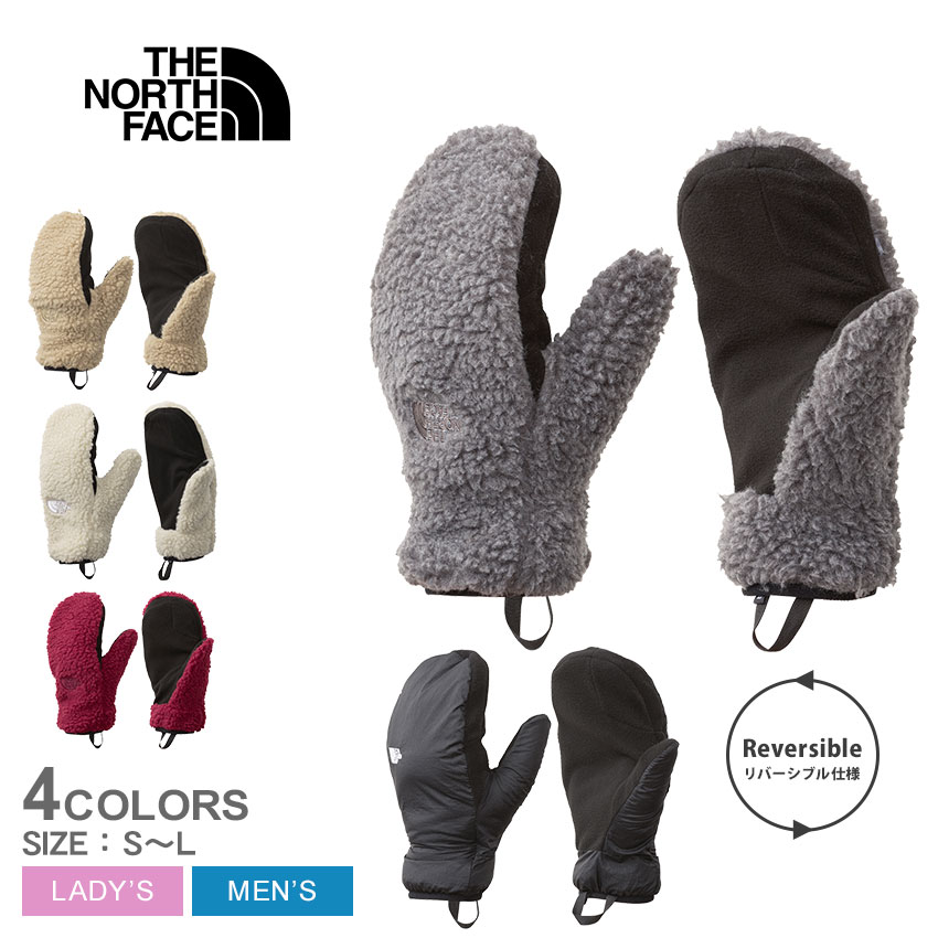 ザ・ノース・フェイス 手袋 THE NORTH FACE リバーシブルエクストリームパイルミット メンズ レディース グレー ネイビー 紺 Reversible Extreme Pile Mitt NN62407 グローブ ボア フリース リバーシブル ブランド シンプル 国内正規品 クリスマス