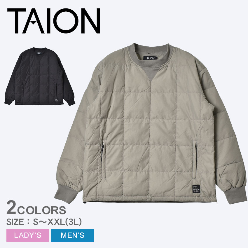 楽天市場】【150円引きCP☆対象】タイオン ダウンベスト TAION Vネック 