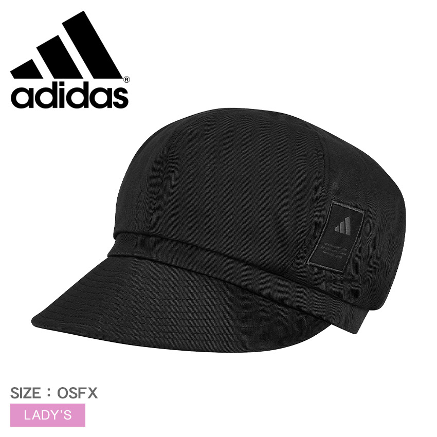 adidas ベレー帽 黒 3本ライン adidas - adidas アディダス 90S 3本ライン ハンチング ベレー帽