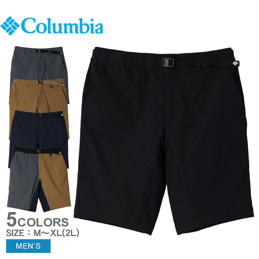 極美品 コロンビア CUSHMAN II PATTERNED SHORT XL コロンビア Columbia ハーフパンツ メンズ カッシュマン 2 ショーツ ( columbia Cushman II Short 撥水  UVカット ストレッチ クライミングパンツ ショートパンツ ハーパン ボトムス メンズ 男性用 Colombia Colonbia Colunbia