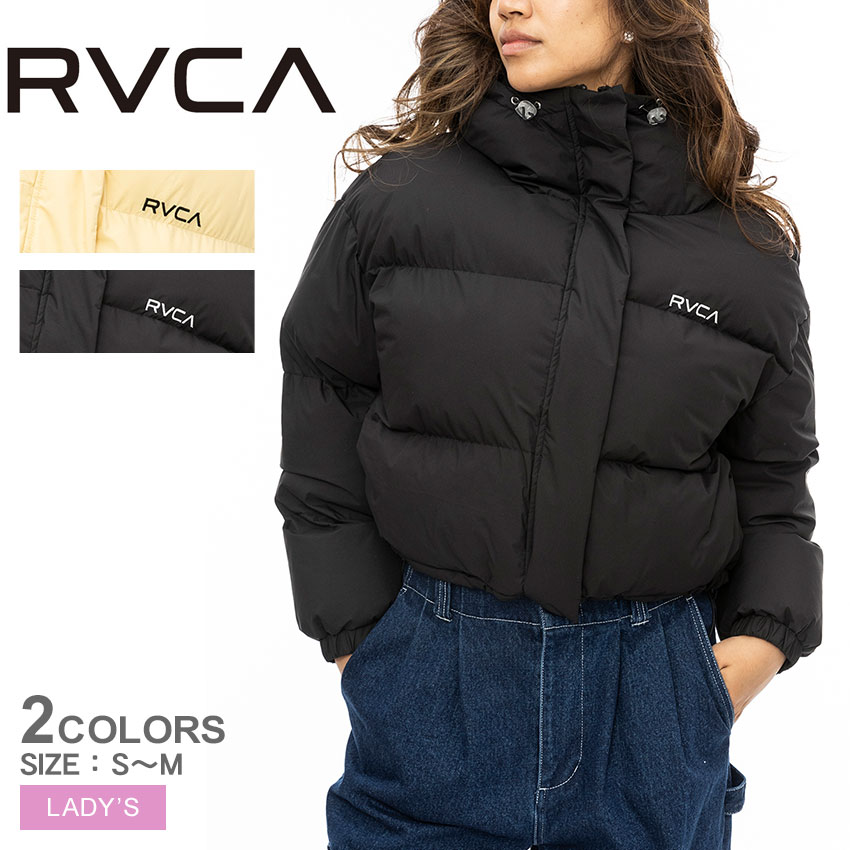 楽天市場】ルーカ 中綿ジャケット レディース MINI RVCA SHORT PUFF 