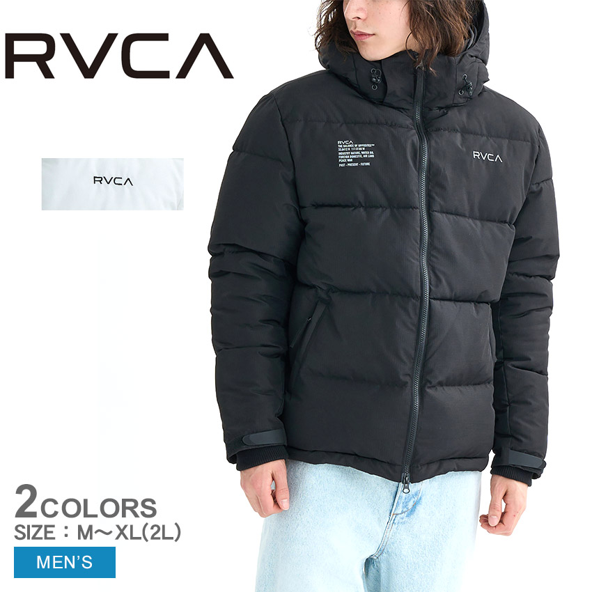 楽天市場】RVCA ルーカ RVCA PUFFER JACKET ルーカ パファー