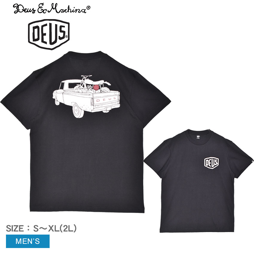 Deus Ex Machina☆RAPTOR TEE ロゴバックプリント 半袖Tシャツ Deus Ex Machina☆RAPTOR TEE ロゴバックプリント 半袖Tシャツ
