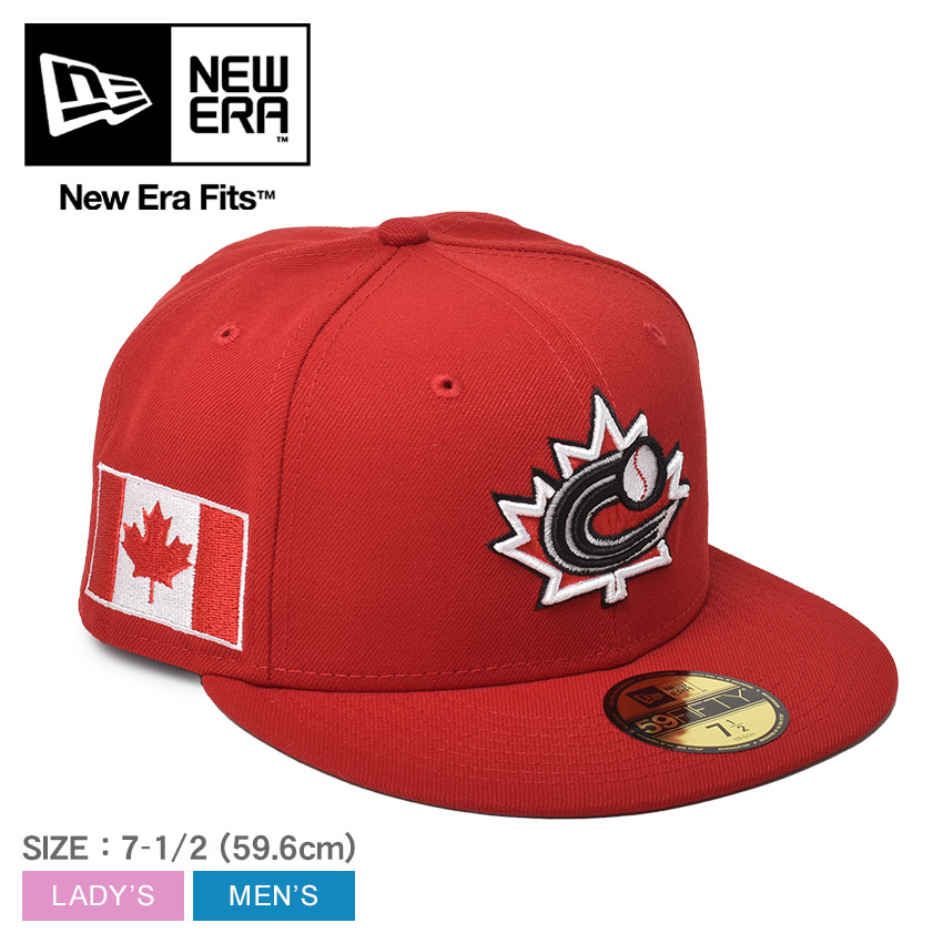 【楽天市場】ニューエラ キャップ NEW ERA CANADA WBC 2023 メンズ レディース レッド 赤 60358235