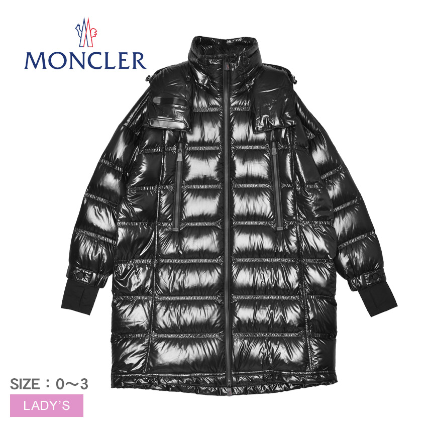 正規品‼︎モンクレール ロングジャケット MONCLER (モンクレール) フード収納 ボリュームネック ロングダウン