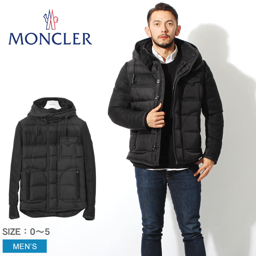 【8/5限定★最大100％ポイバック！】モンクレール ダウンジャケット MONCLER ライアン ジュポット メンズ ブラック 黒 RYAN  GIUBBOTTO 4139285 53227 海外正規品 新品 未使用 上着 フード ブランド ウェア | Z-CRAFT