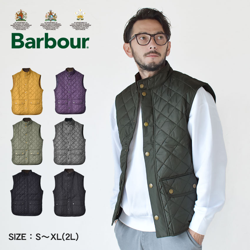 Barbour バブアー Vネック キルティングジレ (Barbour/ベスト・ジレ