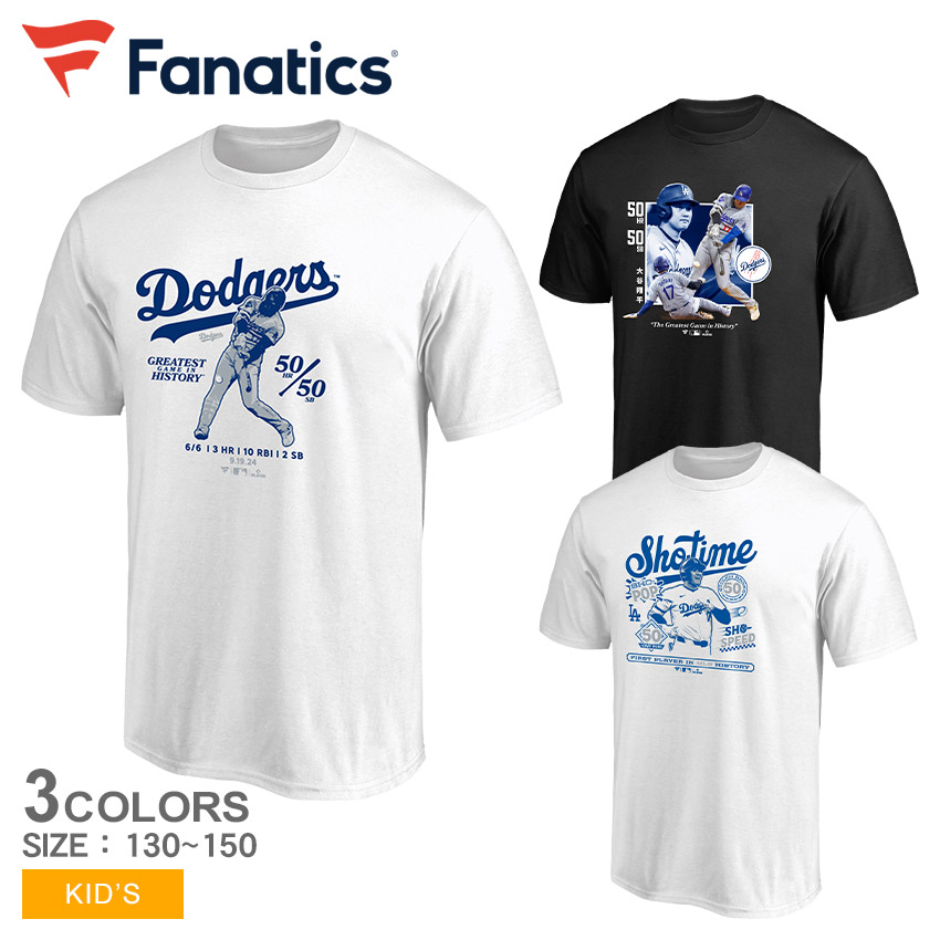 楽天市場】ファナティクス 半袖Tシャツ FANATICS 大谷翔平 50-50達成