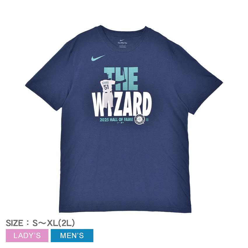 新品未使用 ナイキ イチロー シアトル・マリナーズ Tシャツ NIKE 楽天市場】ナイキ 半袖Tシャツ NIKE マリナーズ イチロー ネーム