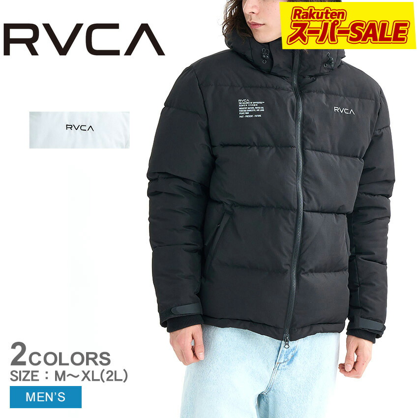 楽天市場】ルーカ ダウンジャケット メンズ BACK PRINT PUFFER JKT