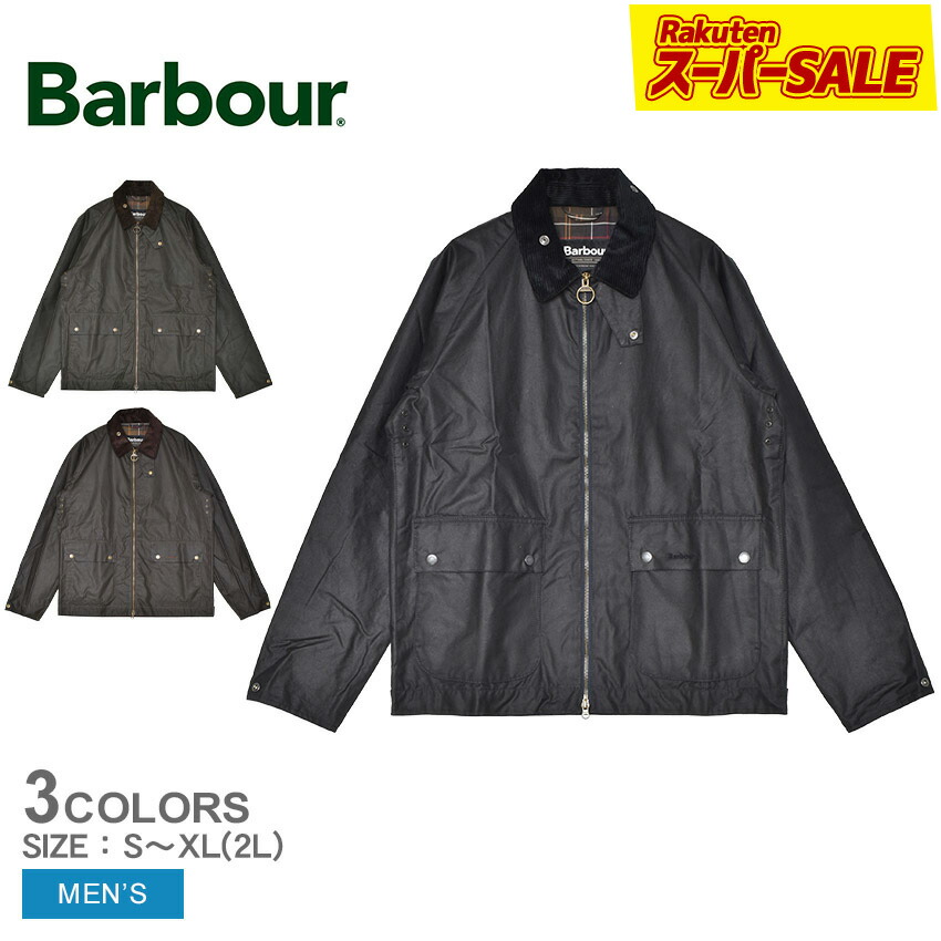 楽天市場】バブアー アウター BARBOUR Tracker Waxed Jacket メンズ