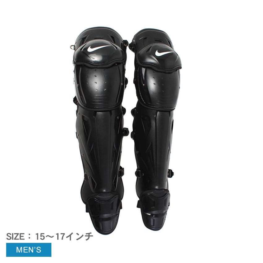 新品★アメリカ国内限定☆MLB☆最高級☆NIKEキャッチャーレガース☆黒 新品☆アメリカ国内限定☆MLB☆最高級☆NIKEキャッチャー