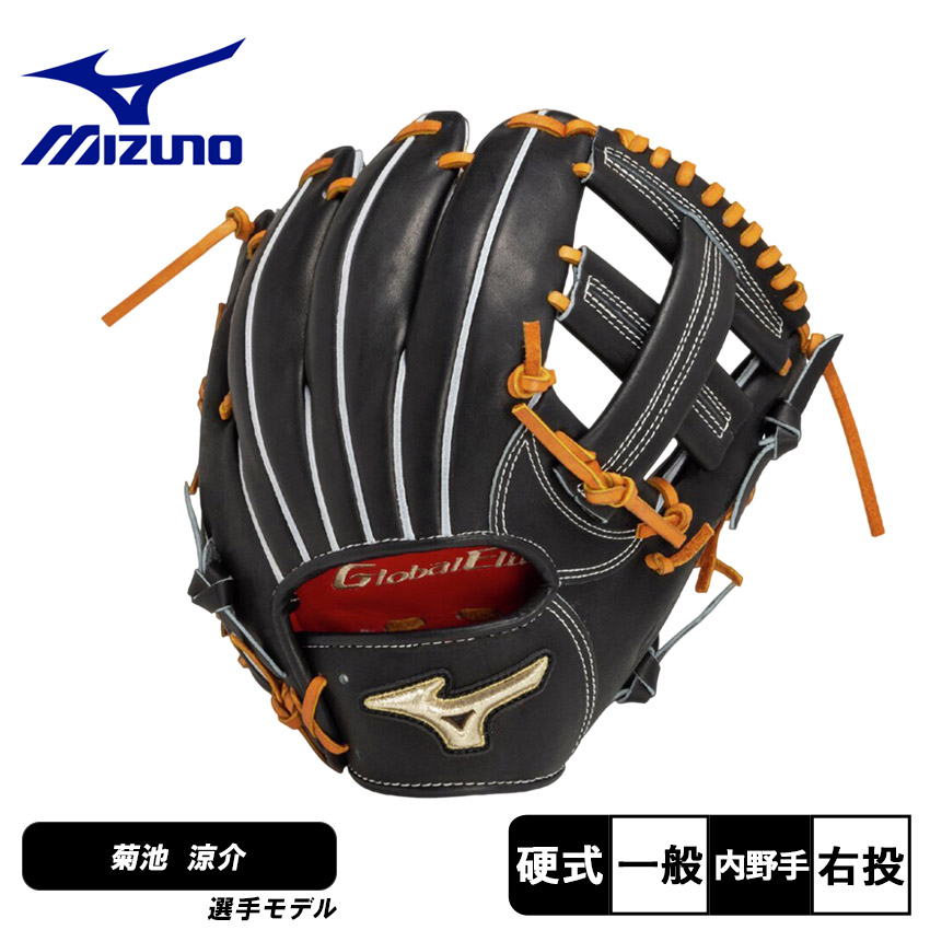 ミズノ　グローバルエリート　プレミアムモデル　ダイバーシティブルー　菊池　軟式 楽天市場】【ミズノ】野球 少年軟式グラブ グローバルエリート