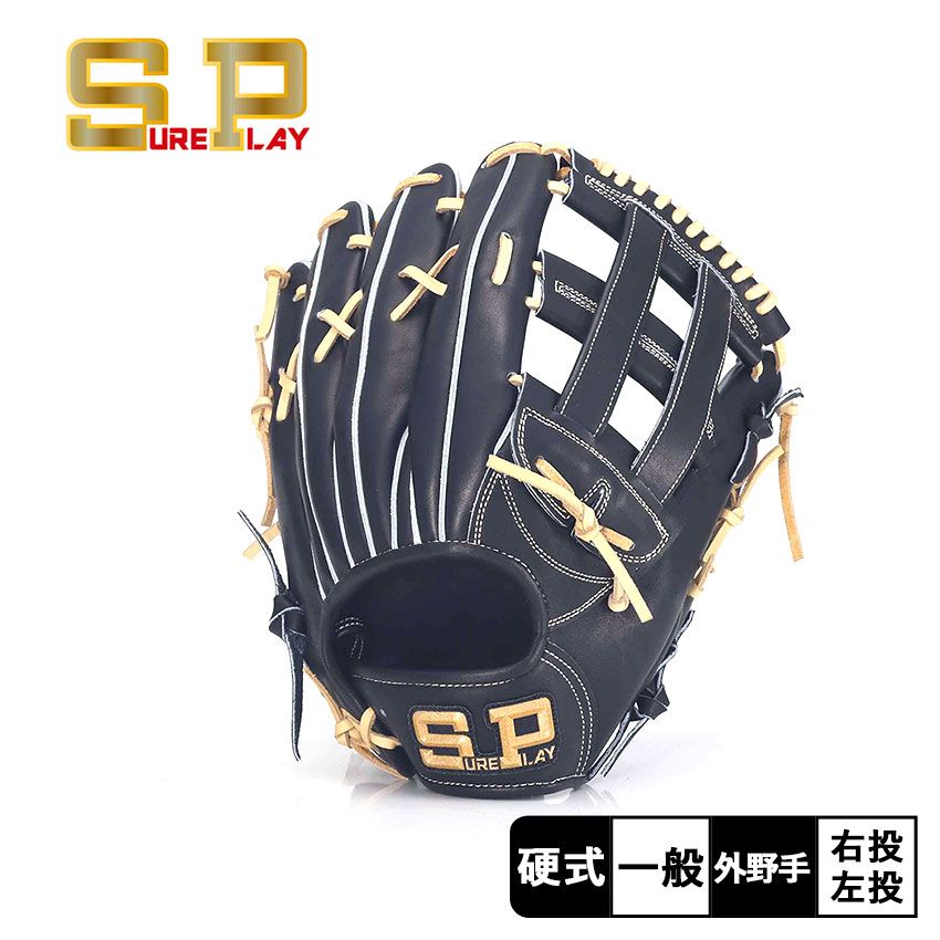 シュアプレイ 一般 大人用 軟式 左 野球 グローブ グラブ タグ付き未使用品 シュアプレイ 一般 大人用 軟式 左 野球 グローブ グラブ タグ