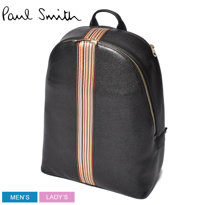 Seal限定商品 1000円引きクーポン 対象 ポール スミス リュック Paul Smith バックパック メンズ レディース ブラック 黒 Ruck Sack 5419 0009 本革 レザー 収納 ブランド おしゃれ シンプル 贈り物 プレゼント ギフト カジュアル 通勤 通学 代引不可 Www