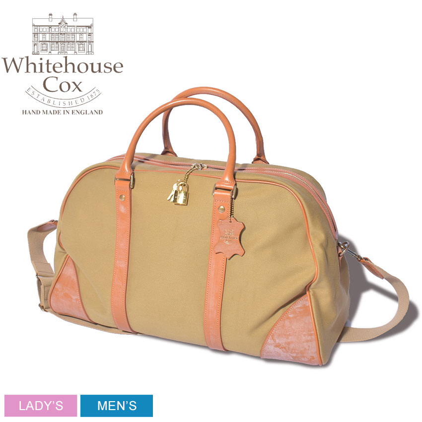 1000サークル引張バウチャー 客体 ホワイトハウスコックス ボストンバッグ Whitehouse Cox 並み ホールド櫂 メンズ レディース ブラウン 茶葉 ベージュ Medium Holdall L8095 ダッフルバッグ でっかい力量 通い 企業 出張 渡航 男女兼用 小旅行 なめし