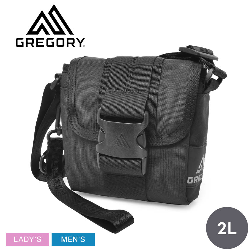 グレゴリー ショルダーバッグ GREGORY ジョーブレーカーショルダーポーチ メンズ レディース ブラック 黒 JAWBREAKER SHOULDER POUCH 153987 カバン 鞄 ポーチ ショルダーポーチ ブランド ロゴ カジュアル シンプル お出かけ タウンユース|slz|