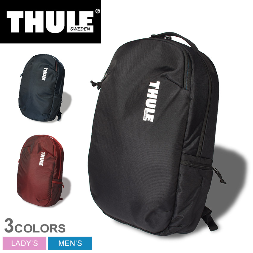 楽天ランキング1位 スーリー バックパック Thule Subterra Backpack 23l メンズ レディース ブラック 黒 ブルー レッド Tslb315 鞄 リュック カジュアル シンプル モダン ロゴ ビジネス アウトドア 旅行 タウンユース 耐久 通気性 スタイリッシュ Bg Kmn Sale Z