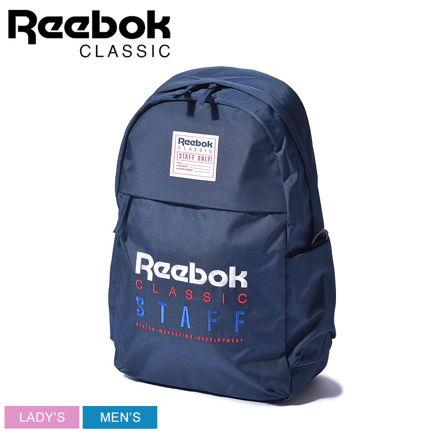 【楽天市場】REEBOK リーボック バックパック ネイビー CL JWF スタッフ バックパック CL JWF STAFF BACKPACK