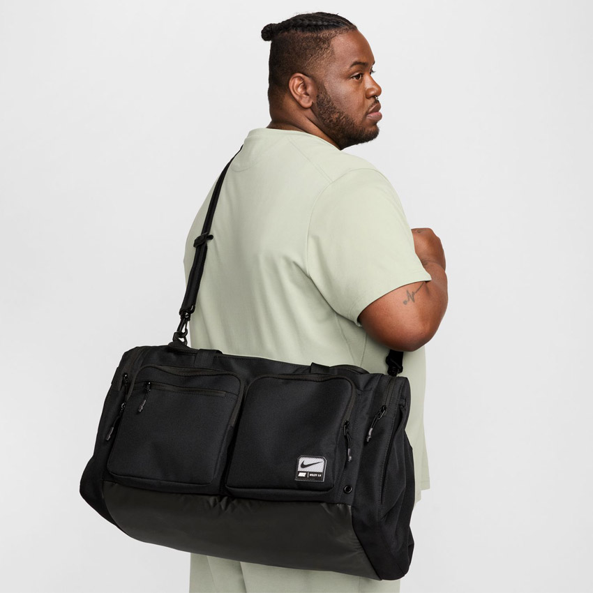 ナイキ ダッフルバッグ NIKE ユーティリティ M パワー ダッフルバッグ 2.0 メンズ レディース ブラック 黒 UTILITY M POWER DUFF 2.0 FN4208 スポーツバッグ バッグ 鞄 かばん スポーツ ジム 運動 部活 トレーニング 旅行 ZSPO 国内正規品|slz|