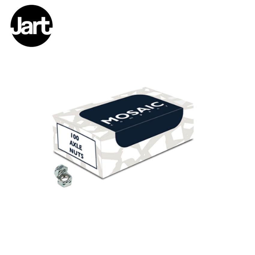 ジャート スケートボード スケートボード部品 JART SKATEBOARDS 100 HANGER NUTS BOX メンズ レディース シルバー MOACBO20C001 ナット スケート スケートボード スケボー 用具 工具 メンテナンス 組み立て ストリート 部品 ZSPO|slz|