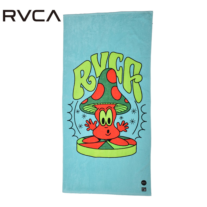 RVCA バスタオル ルーカ ルカ ビーチタオル 大判 サーフタオル カモ