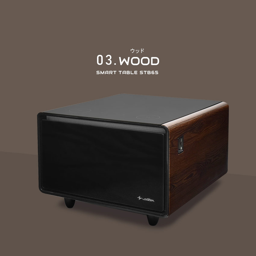 ルーザー 冷蔵庫 LOOZER スマートテーブル STB65 冷蔵庫 65L ステルス