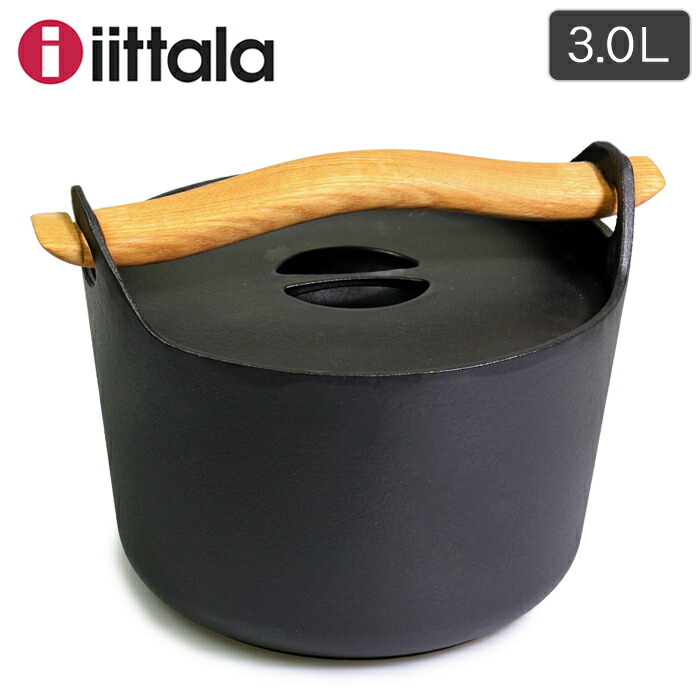 【新品未開封品】イッタラ　サルパネヴァ　キャセロール　３Ｌ 楽天市場】イッタラ 鍋 IITTALA サルパネヴァ キャセロール 3L